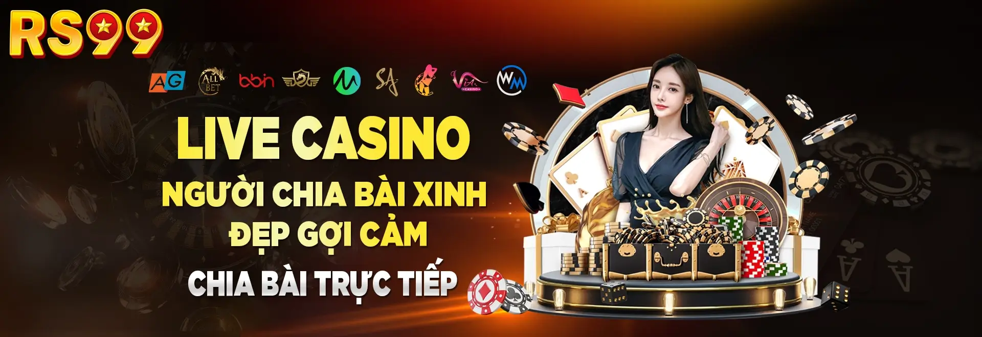 Live Casino Người Chia Bài Đẹp Gợi Cảm