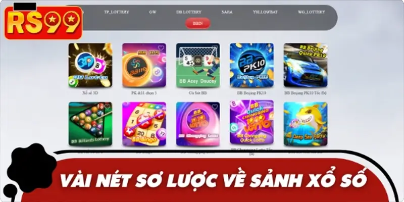 Xổ số là sảnh cược được nhiều người tìm kiếm và tham gia